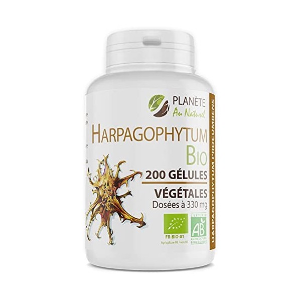 Harpagophytum Bio 330mg - 200 gélules végétales