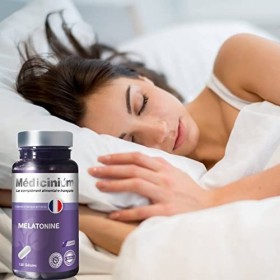 MELATONINE 1,9mg, 150 nuits, végan, favorise l’endormissement, action rapide, végan, conçu et fabriqué en France par Médicini