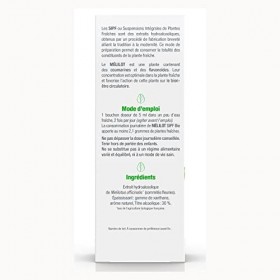 MÉLILOT Bio Français 100 ml | Solution Buvable De Plantes Fraîches pour Réguler les Troubles de la Ménopause | Origine France