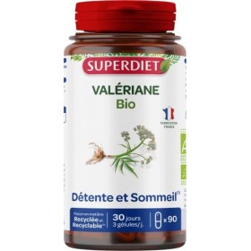 SUPERDIET - VALERIANE BIO - 90 gélules