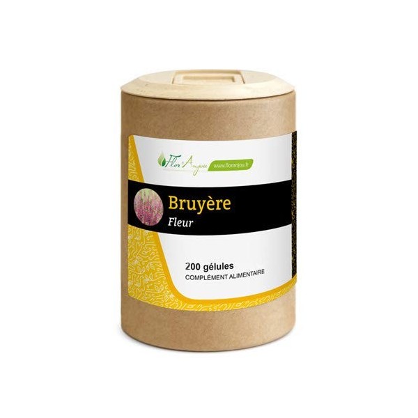 Floranjou - Gélules Bruyère fleur - 200 gélules