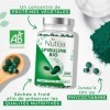 Spiruline BIO - Riche en protéine - Favorise la Vitalité - Réduit la Fatigue - Renforce l’Immunité - Jusqu’ à 19% de Phycocya