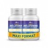 Melatonine 1,9 mg Fort [Facile à Avaler] Mélatonine Hautement Biodisponible pour Sommeil Adulte avec Adénosine Glycine - Cach
