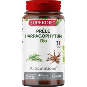 Super diet - Mélange prêle harpagophytum - comprimés 80 - Soulage les articulations