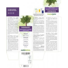 Rhubarbe Rheum palmatum ou Rheum officinale racines et rhizomes Teinture Mère sans alcool Naturalma | Extrait liquide goutt