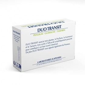 Laboratoires Ilapharm - DUO TRANSIT- Transit difficile - Digestion - Boîte de 45 comprimés
