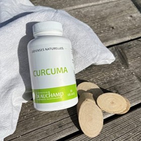 Laboratoire Beauchamp - Compélement alimentaire CURCUMA - 50 gélules - Santé des articulations et des os - Bonne mobilité - D