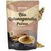 Poudre dashwagandha bio de Monte Nativo - 700 g - Poudre de racine moulue - Ginseng indien - Cerise dhiver - Withania somni