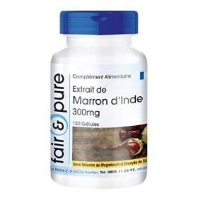 Fair & Pure® - Extrait de marron dInde 300mg - 120 gélules véganes