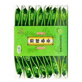 Thé vert chinois, parfum fort réfrigération thé vert cueillette à la main méthode ancienne arôme floral fruité de noix pour l