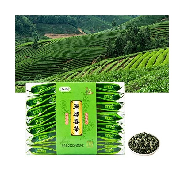 Thé vert chinois, arôme floral fruité de noix Réfrigération Méthode ancienne Parfum fort Thé vert pour le ménage pour le thé 