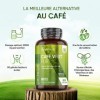 Café Vert Pur Extra Fort - 21 000 mg/Jour - 90 Gélules Vegan 1 Mois de Caféine Pure - Source dAcide Chlorogénique, Vitamin