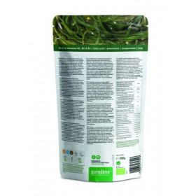 Purasana Spiruline Bio poudre, Spiruline algue bleue Ecocert | 200 G