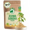 Ashwagandha Bio 250g | Racines de Withania Somnifera Indien en Poudre de la Meilleure Qualité Biologique | 100% Naturel - San