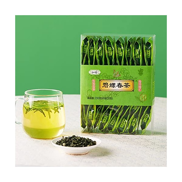 Thé vert, thé chinois de réfrigération parfum fort arôme floral fruité de noix méthode ancienne pour le ménage pour le thé de