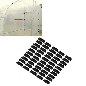 Clip de serre, pince de tuyau de cadre de force de serrage élevée résistant à la chaleur pour la cour pour le jardin le noir 