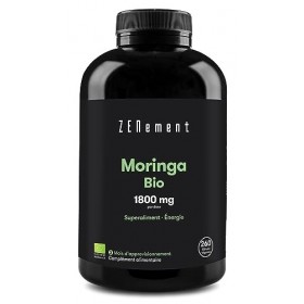 Moringa Oleifera Bio, 260 Gélules | Superaliment source dénergie, de vitamines, de minéraux et dantioxydants | Ingrédients 