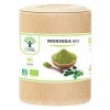 Moringa Bio - Bioptimal - Complément alimentaire - Poudre de Moringa Oleifera Pur - Antioxydant Immunité Anti-Fatigue Vitamin