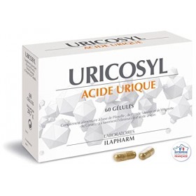 Laboratoires Ilapharm - URICOSYL - Eliminez lacide urique - Boîte de 60 gélules