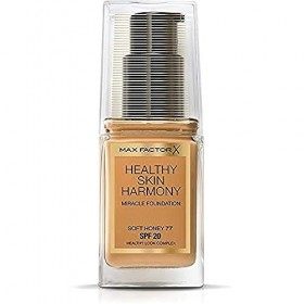 MAX FACTOR HEALTHY SKIN HARMONY MIRACLE FUNDATION - 77 SOFT HONEY