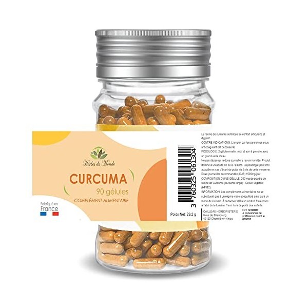 Curcuma 90 gélules