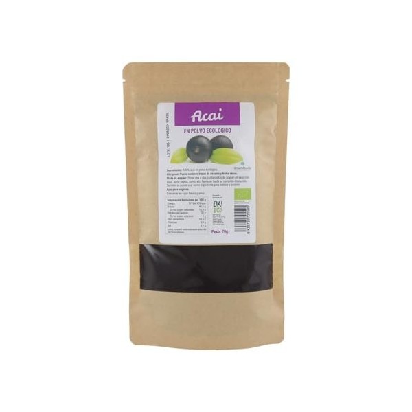 Acai polvo bio 70 g Dream Food