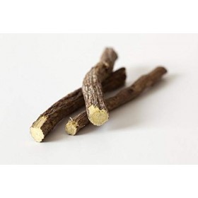 Bâtons de racine de réglisse bio - 1 kg - Écorce de réglisse - Glycyrrhiza Glabra - Racine douce ayurveda