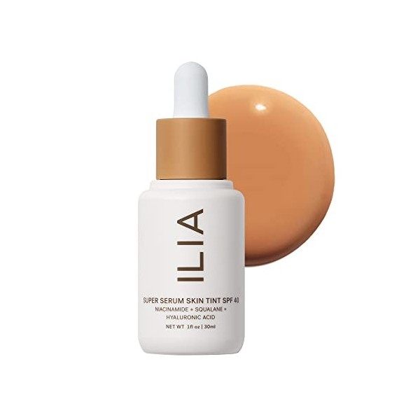 ILIA Beauty Super Serum Skin Tint Foundation SPF 40 - ST12.5 Ramla Bay For Women 1 oz Foundation