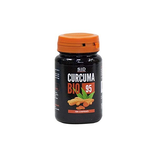 S.I.D Nutrition Curcuma Bio 95 120 Comprimés