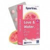 NovaBoost Sparkies - Complément Alimentaire à boire - Sparkies Love & Water - Libido - Maca, Ginseng - x36 Microbilles Efferv