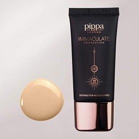 Fond de teint liquide Immaculate de Pippa of London - Fond de teint pour peau sèche SPF 35