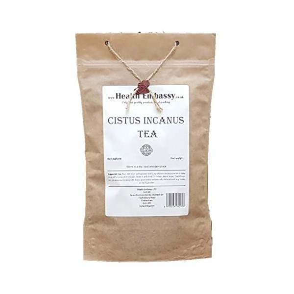 Ciste Incanus Tisane - Cistus Incanus Tea Health Embassy 100g 