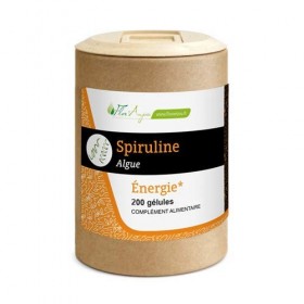 Floranjou - Gélules Spiruline algue - 200 gélules