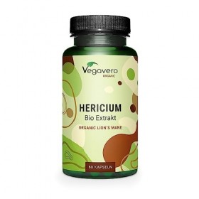 HERICIUM Erinaceus BIO | 10 000 mg 20:1 | Adaptogène | Lions mane | Mémoire + Immunité | 50% de Polysaccharides | VEGAN et 