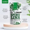 Spiruline BIO, Riche en Protéines, Fer, Antioxydants, 500 Comprimés. Satiété Naturelle, Détox. Protéine Végétalienne Biologiq