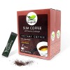 Cafe soluble naturel extra fort Café pour contrôler le poids slim Garnicina &Ginseng, 3 g Lot de 24 sachets 