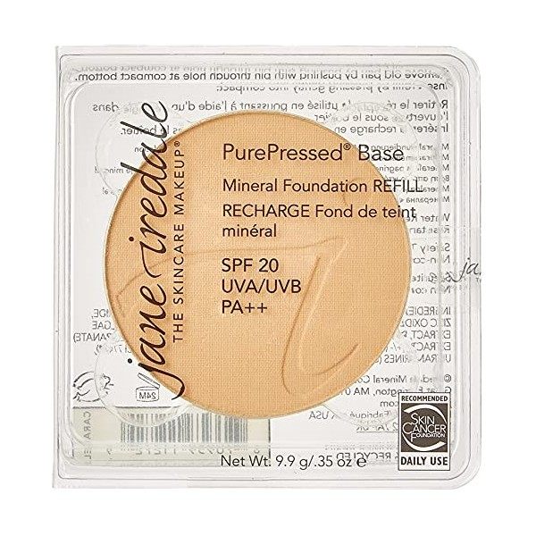 Jane Iredale Pure Pressed Base Mineral Foundation Recarga Caramel,