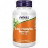 Now Foods, Saw Palmetto Berries, Fruit du Palmier Nain, 550mg, 100 Capsules végétaliennes, Testé en Laboratoire, Sans Soja, S