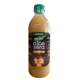 NATURAE Jus dAloe Vera BIO avec Mangue - 1 unité de 1000 ml 1 - Boisson Aloe Vera avec morceaux