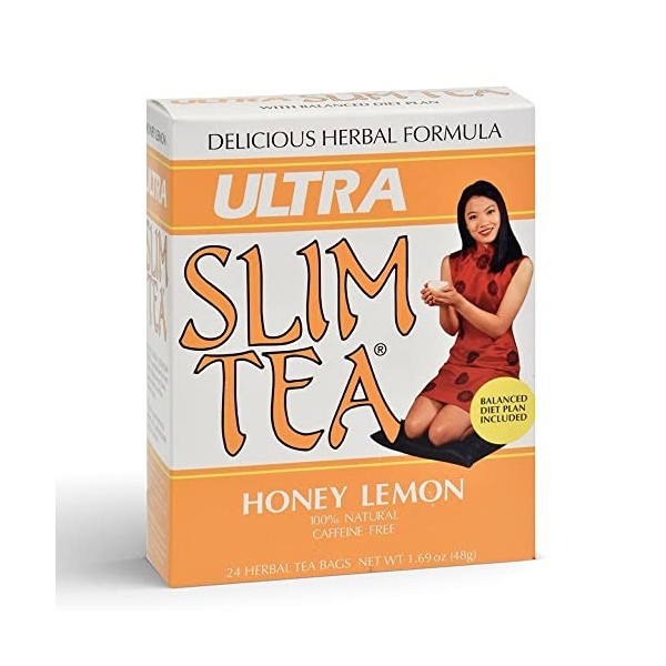 Hobe Labs Ultra Slim Tea Honey Lemon 1x24 Tea Bags 