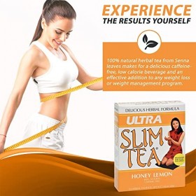 Hobe Labs Ultra Slim Tea Honey Lemon 1x24 Tea Bags 