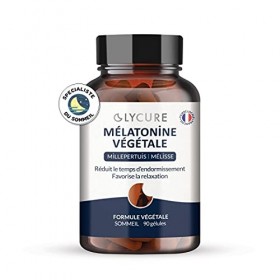 Mélatonine végétale | 100% naturelle à base de plante | Jusqu’à 1,9 mg/jour | Premiers effets immédiats | Endormissement rapi