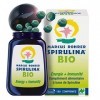 Marcus Rohrer Spirulina - Spiruline bio 100% Naturelle Flacon Verre de 180 Comprimes - Programme de 1 mois - Couleur Vert