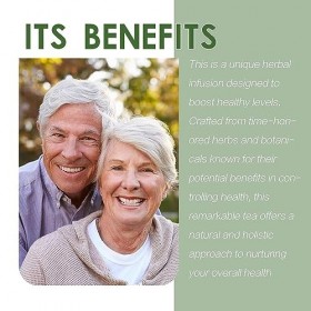 EXQST Sachet de thé Oriental mystérieux pour la Pression artérielle, Formule végétale Naturelle Pure, thé de Soin du Corps, T