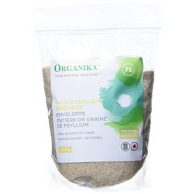 ORGANIKA PSYLLIUM SEED HUSK WHOLE † 454 G