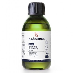 Naissance Huile DOnagre Certifiée BIO No. 207 - 250ml - Huile Végétale Régénérante Pour Visage, Peau Mature ou Déshydratée