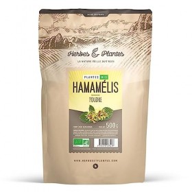 Hamamélis Biologique - 500gr de poudre