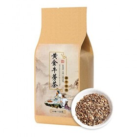 150g de Thé de Racine de Bardane, 30 Sachets de Thé, Tisane Biologique Chinoise avec Emballage Individuel, Infusion Froide ou