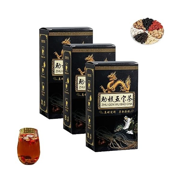 Ginseng Five Treasures Tea Kidney Tea Men s Essentials Kidney Tea