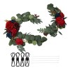 Décorations de Fleurs de Bienvenue, 2 Ensembles de Décorations de Fleurs de Mariage aux Couleurs Vives, Finition Soignée pour